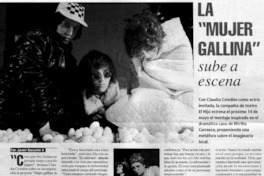La mujer gallina" sube a escena