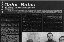 Ocho bolas : [entrevistas]