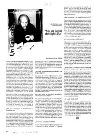 "Soy un juglar del siglo XXI" : [entrevistas]