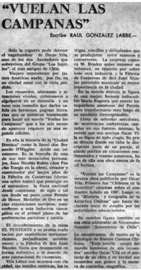 "Vuelan las campanas"