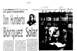 Don Humberto Bórquez Solar