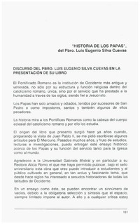 "Historia de los Papas".