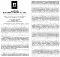 Mapuche fotografías siglos XIX y XX