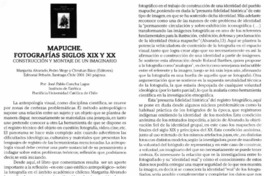 Mapuche fotografías siglos XIX y XX
