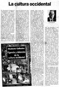 La cultura occidental