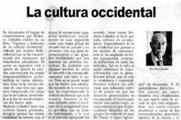 La cultura occidental
