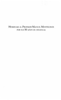 Homenaje al profesor Manuel Montecinos por sus 50 años de docencia
