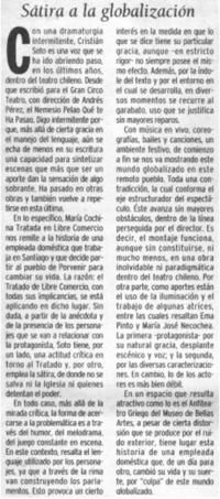 Sátira a la globalización