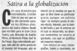 Sátira a la globalización