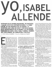 Yo, Isabel Allende: [entevistas]