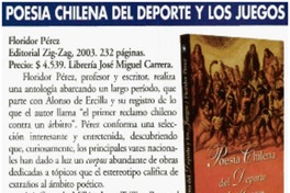 Poesía chilena del deporte y los juegos