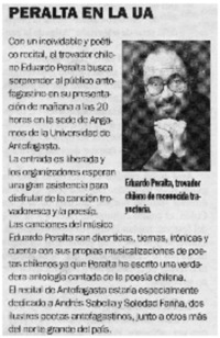 Eduardo Peralta en la UA
