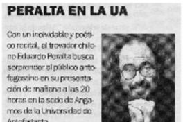 Eduardo Peralta en la UA