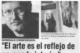 El arte es el reflejo de un mundo interior": [entrevistas]