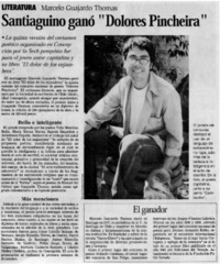 Santiaguino ganó "Dolores Pincheira"