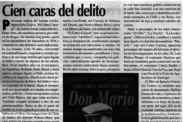 Cien caras del delito