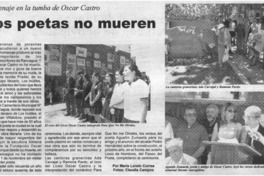 Los poetas no mueren