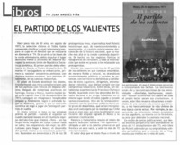 El partido de los valientes
