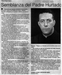 Semblanzas del Padre Hurtado