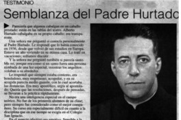 Semblanzas del Padre Hurtado