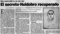 El secreto Huidobro recuperado