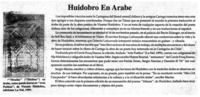 Huidobro en árabe.