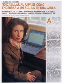 Encasillar al Papa es como encerrar a un águila en una jaula : [entrevistas]