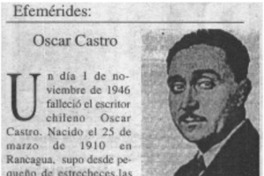 Oscar Castro.
