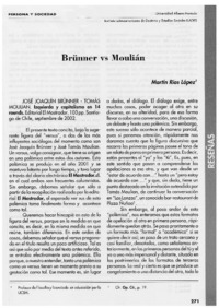 Brünner vs Moulián