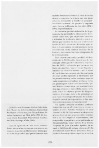 Familias fundadoras de Chile 1656-1700. El conjunto final