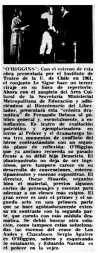 Reestrenos teatrales.