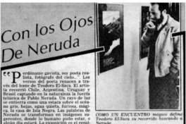 Con los ojos de Neruda