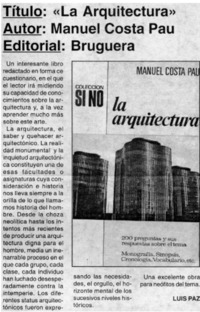 La arquitectura"