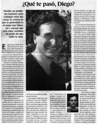 Qué te pasó, Diego?