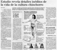 Estudio revela detalles inéditos de la vida de la cultura chinchorro