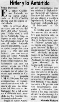 Hitler y la Antártida
