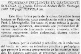 Problemas frecuentes en gaestroenterología.