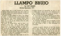 Llampo brujo