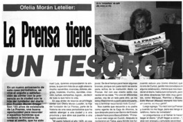 La prensa tiene un tesoro.