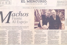 Machos frente al espejo