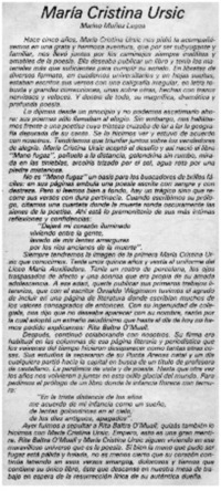 María Cristina Ursic