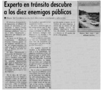 Experto en tránsito descubre a los diez enemigos públicos