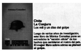 Chile. La conjura, mil y un días de golpe.