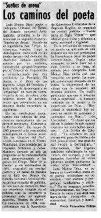 Los caminos del poeta