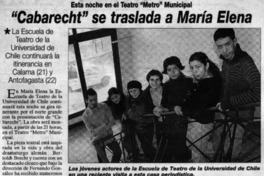 Cabarecht" se traslada a María Elena.