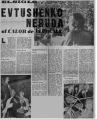 Evtushenko Neruda al calor de la poesía