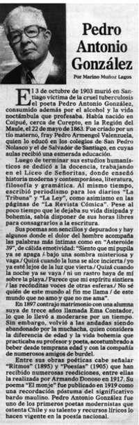 Pedro Antonio González