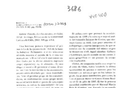 Gabriel Guarda : "Los Encomenderos de Chiloé"