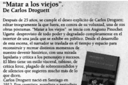 Matar a los viejos".