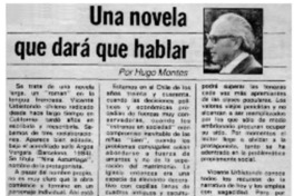 Una novela que dará que hablar